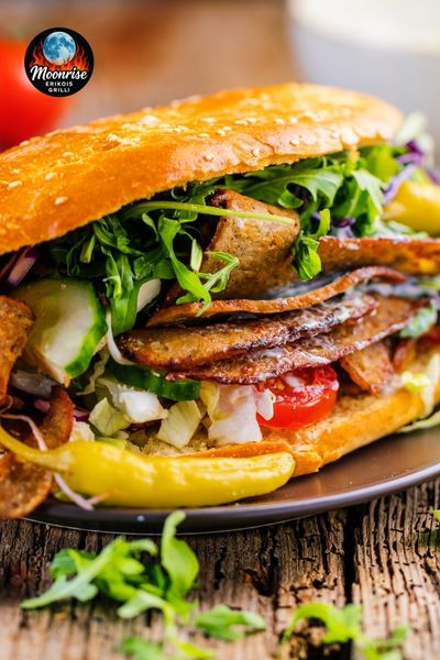 Mehukas juustohampurilainen, juicy cheese burger